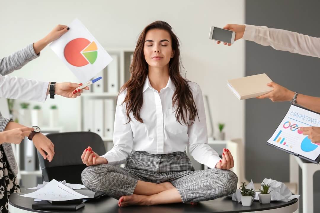 how to deal with stress at work